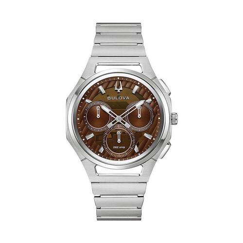 海外代购BULOVA/宝路华男士手表欧美腕表计时码表蓝宝石玻璃