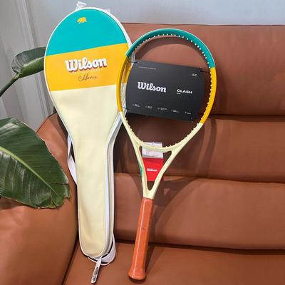 代购Wilson Clash 100 V2威尔胜加州限定网球拍时尚城市限定男女