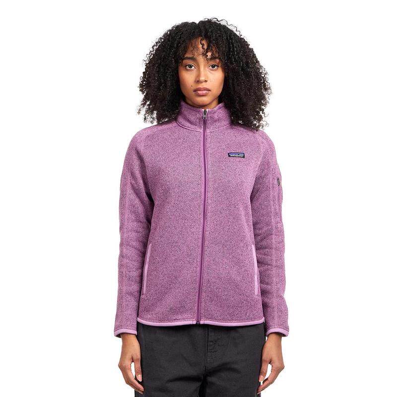 代购PATAGONIA女士抓绒衣保暖防风轻量Fleece Jacken立领长袖