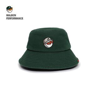 代购MALBON GOLF女士帽子防晒遮阳棉质透气夏季户外渔夫帽爆款