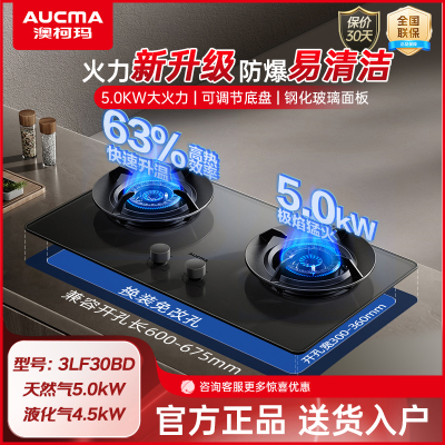 澳柯玛燃气灶嵌入式猛火灶具