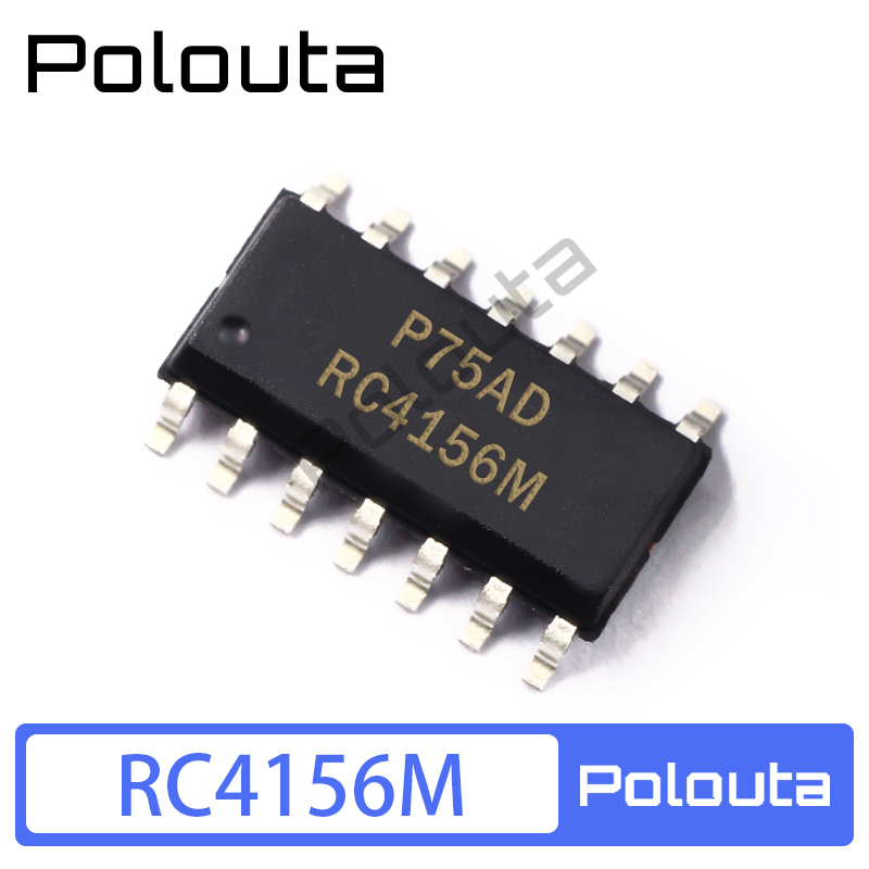 SOP14RC4156M贴片高性能四路RC4156放大器运算芯片Polouta