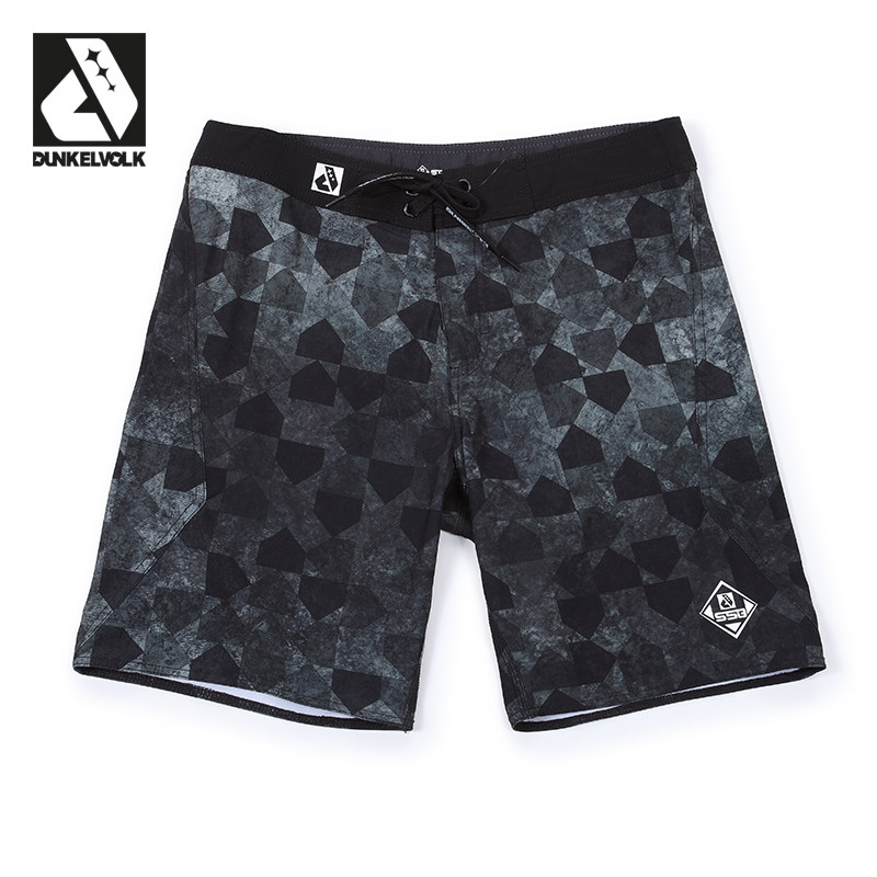 dunkelvolk沙滩裤男速干海边度假夏季休闲宽松泳裤短裤冲浪裤大码