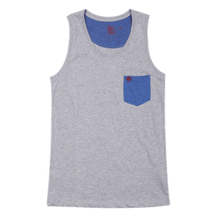 DUNKELVOLK/达克沃 潮牌休闲夏装男纯色流行简约百搭背心纯棉进口