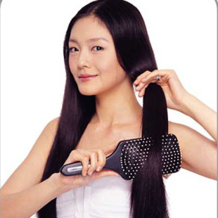 头皮按摩梳便携美发梳子头梳造型梳女 大S推荐带气囊宽齿扁梳保健