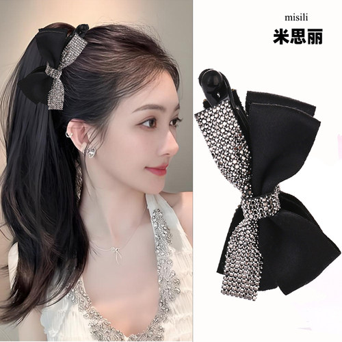 显发量大小号后脑勺竖式发卡子女