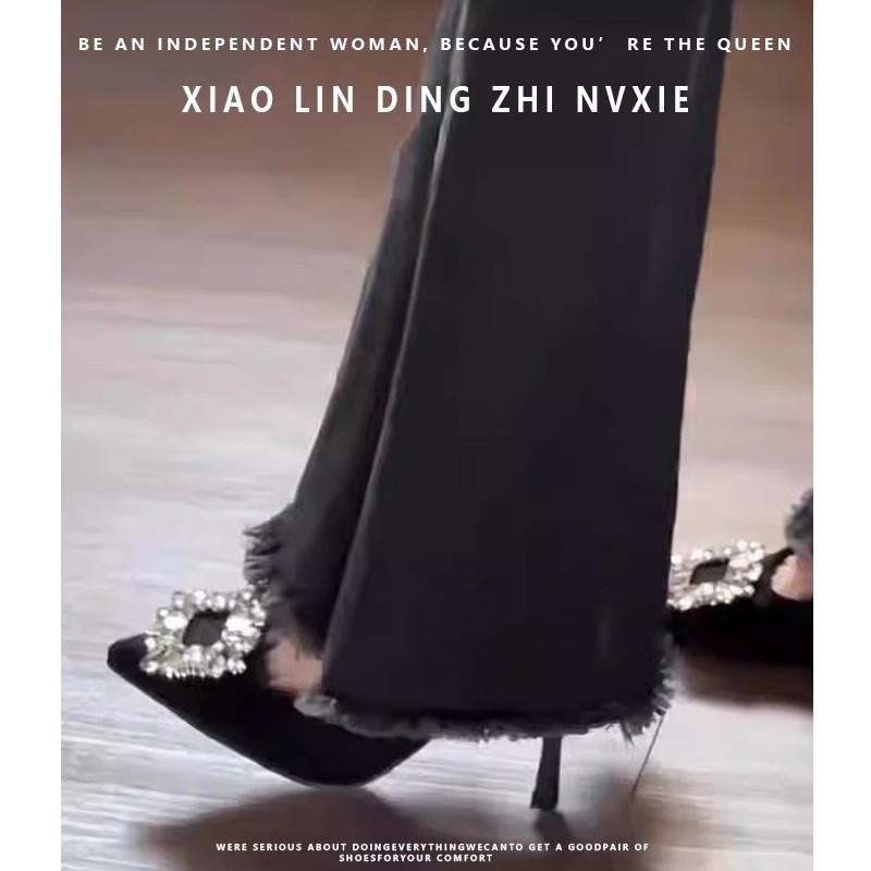 高跟鞋职业细跟不累脚单鞋