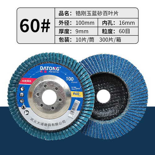 不锈钢网盖百叶轮加厚型磨片
