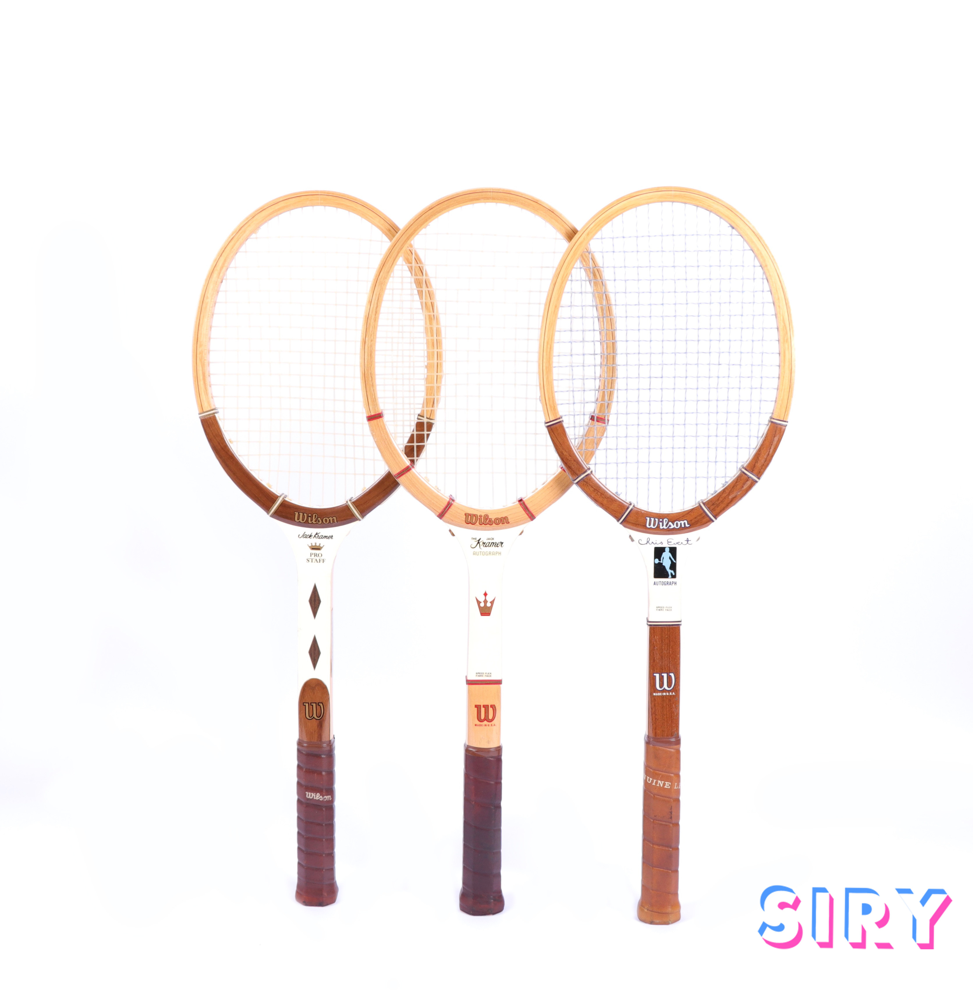 wilson 威尔逊木质木制复古收藏级网球拍