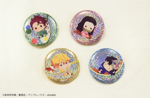 日谷现货 鬼灭之刃全家便利店联名 场贩 吧唧小立牌