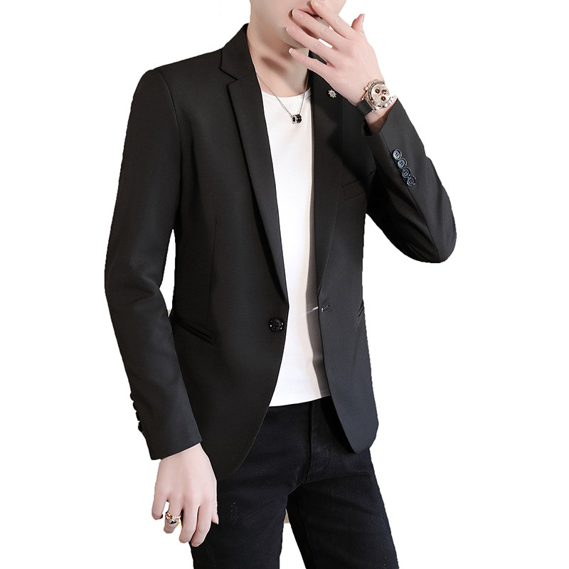 西装男2022新款时尚帅气百搭韩版小西服外套XZ313B-1-XF2889,男装西服,星座310B-3