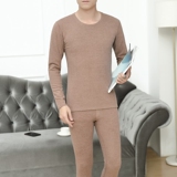 秋冬新款男士休闲精品竖条纹双面绒保暖套装XZ313B-1-T758-P55，男装休闲套装，星座310B-3