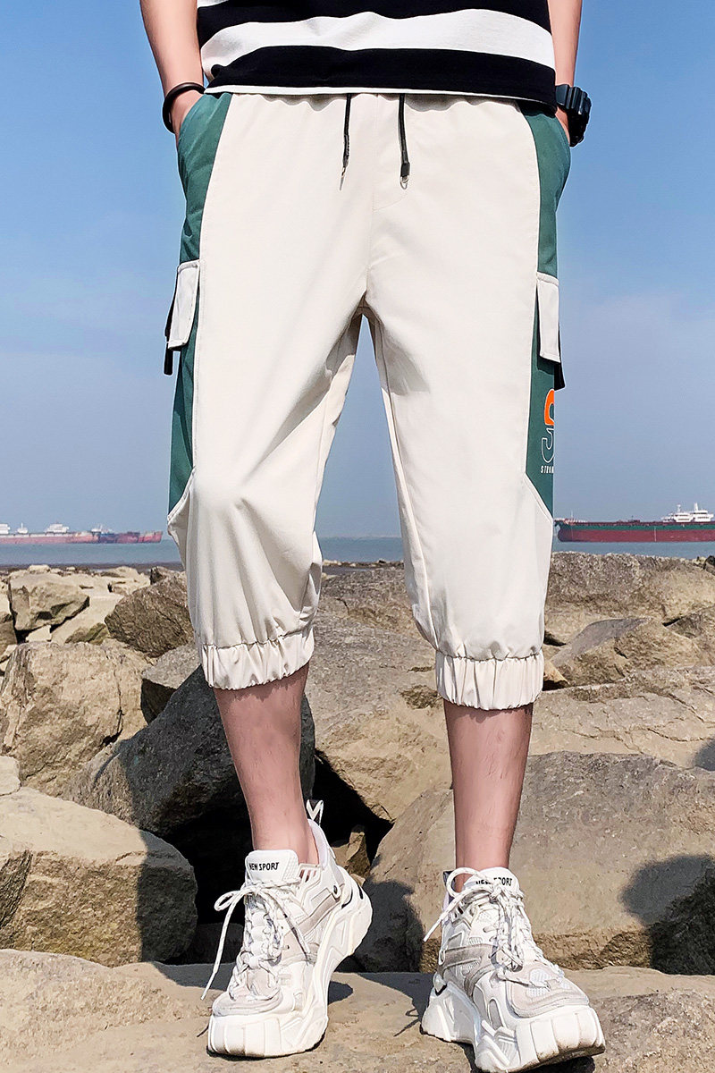2021主推款夏季短裤男士休闲时尚工装七分裤XZ313B-1-L03-P28,男装休闲裤,星座310B-3