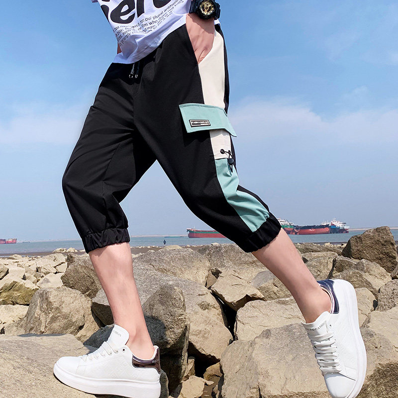 主推款夏季短裤男士休闲时尚工装七分裤XZ313B-1-L05-P28,男装休闲裤,星座310B-3