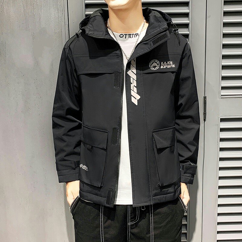 主推款秋季新款男士时尚变色连帽工装夹克外套XZ313B-1-JK688-P73,男装夹克,星座310B-3