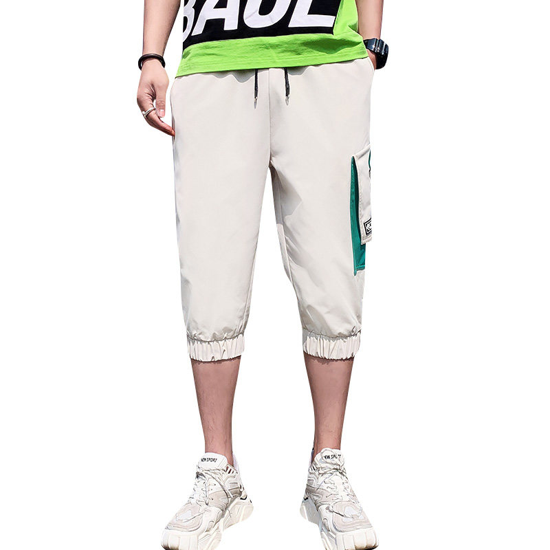 2021夏季主推新款短裤男士休闲时尚工装七分裤XZ313B-1-L07-P28,男装休闲裤,星座310B-3