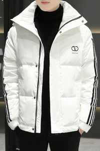 店主风羽绒服冬季男士80白鸭绒连帽羽绒外套XZ313B-1-Y801-P170图片