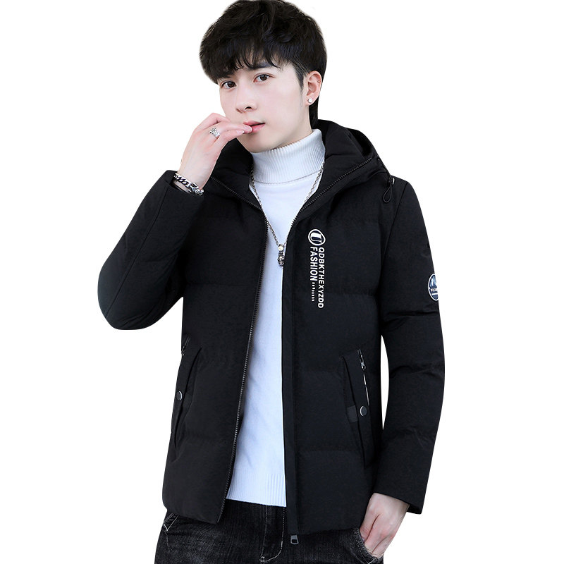 冬季新款连帽加厚棉衣男修身时尚棉服外套XZ313B-1-MY1719P85,男装棉衣,星座310B-3