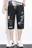 2022夏季新款男士时尚休闲牛仔裤七分裤XZ313B-1-NZ810，男装牛仔裤，星座310B-3