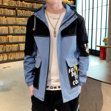 夹克男潮流ins男士时尚连帽工装外套XZ313B-1-J，男装夹克，星座310B-3