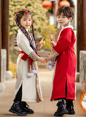 傣族服装儿童女民族服男童西双版纳云南少数民族异域风情泰国服装