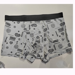 卡莎豹2025新款男士内裤无痕透气抗菌裆平角裤头四角短裤3750