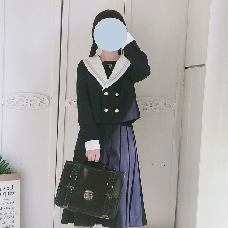 人鱼姬原创正统甜美少女jk制服图片