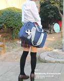 Японская школьная юбка для школьников, униформа, ранец подходит для мужчин и женщин, шоппер, сумка на одно плечо, с печатью вашего логотипа, косплей