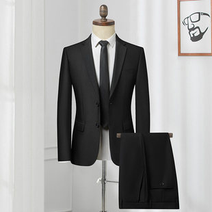 时尚 商务套装 西服男休闲百搭男西服韩版 春季 正装 男士 修身 套西 新款