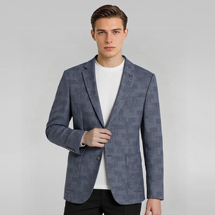 上衣外套百搭男西服韩版 休闲西装 高级感西服外套 新款 撤标撤柜春季