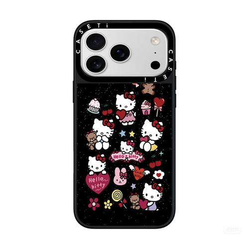 【韩国】现货凯蒂猫新适用于苹果17promax手机壳/iphone16promax/15pro/14plus/13p/12p套case磁吸壳