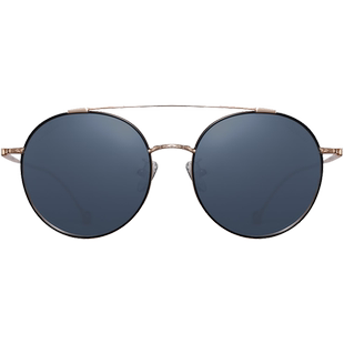 花雨伞太阳镜女圆脸墨镜女潮驾驶偏光镜韩版复古文艺圆框AP.11683