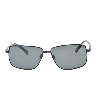 正品皮尔金顿钛架偏光玻璃墨镜