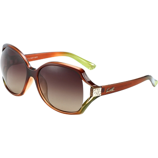 正品花雨伞太阳镜 女士偏光驾驶眼镜大框镂空墨镜AP.1577 AP.1580