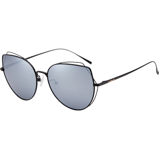 花雨伞太阳镜女偏光墨镜潮韩版防紫外线大框ins复古眼镜AP.11725