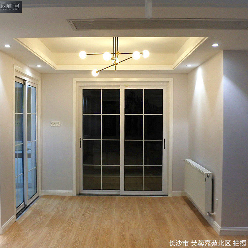 匠心門第  廚房陽台鋁合金钛鎂合金推拉門大理石鑲不鏽鋼條烤漆白在類目 全屋定製, 門, 室內門中 - 來自Buy2taobao.com提供專業的淘寶代購服務