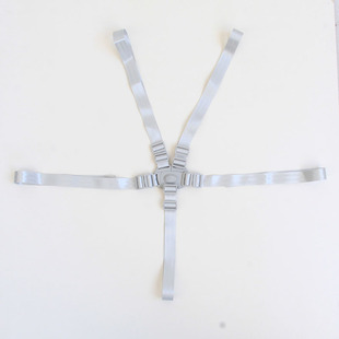 五点式安全带婴幼儿推车保护带宝宝餐椅儿童小车藤坐椅通用固定带