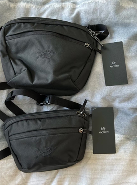 Arcteryx始祖鸟 Mantis1  Mantis2拉链开合斜挎包户外包 男女同款