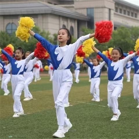 中小学生广播体操比赛服健美操团体操表演服儿童广场舞演出舞蹈服