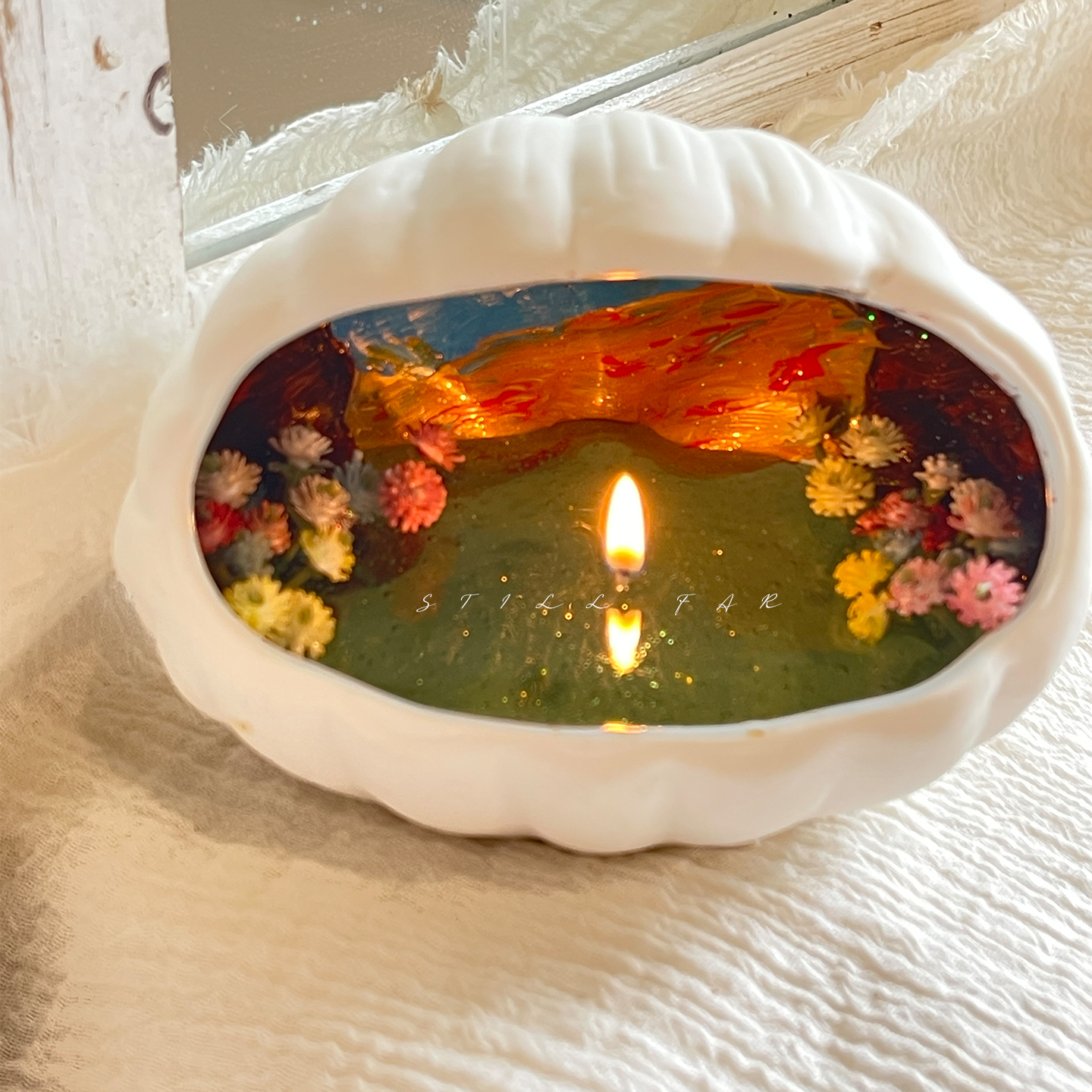 STILL【碧海仙踪】原创香薰蜡烛室内家用卧室香氛摆件生日礼物