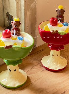 STILL【苹果小熊】小众高级香薰蜡烛礼盒摆件送女生闺蜜生日礼物