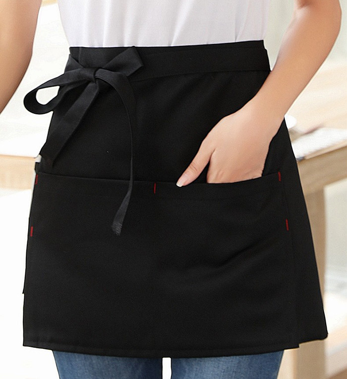 短围裙韩版时尚多口袋服务员半截围裙定制火锅店咖啡厅工作小围裙,家庭/个人清洁工具,围裙,淘宝优惠券,粉丝福利购,淘宝优惠卷