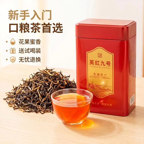 英红九号红茶鲜爽耐泡送礼500g