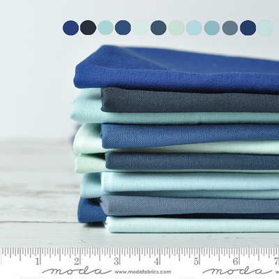 美国进口手工蓝色系布料