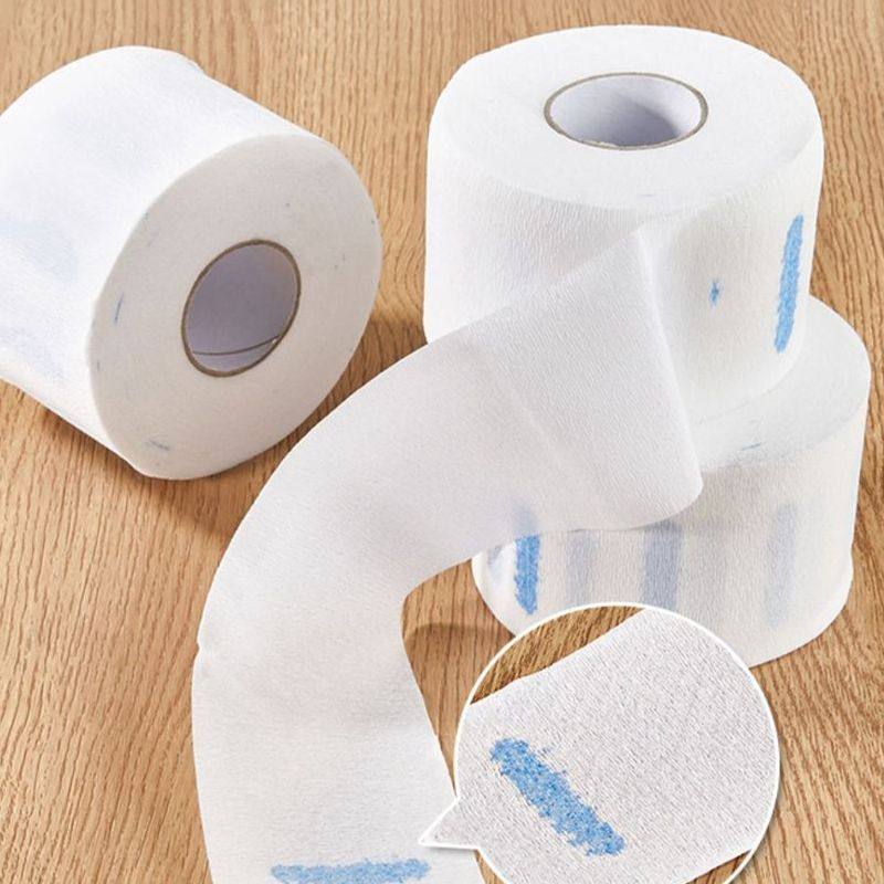 理发围脖纸发廊理发店专用一次性剪头发理发围布美发护颈纸家用品