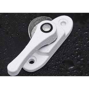 铝合金窗户锁扣塑钢门窗防盗月牙锁通用儿童推拉门锁锁卡扣锁耐用