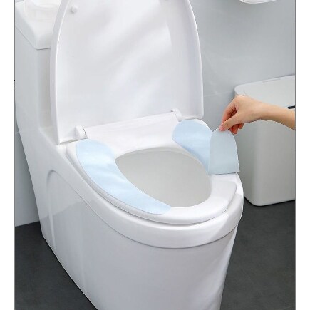 马桶坐垫冬季家用马桶贴粘贴式坐便器垫四季通用马桶垫厕所马桶圈