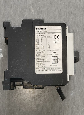 适用西门子3TF30交流接触器3TF3000-0XAC220V0XM00XN2AC110V