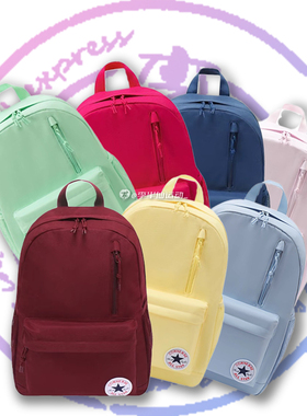 Converse匡威 新款多色糖果色学生轻便防水双肩包书包CAN-BK-5617