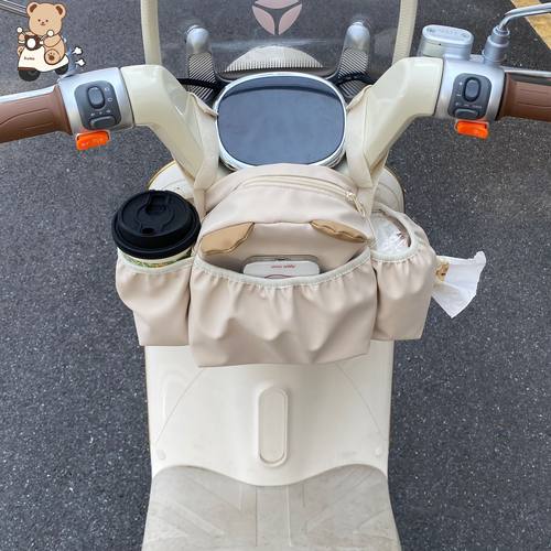 电动车收纳包大容量分区置物兜